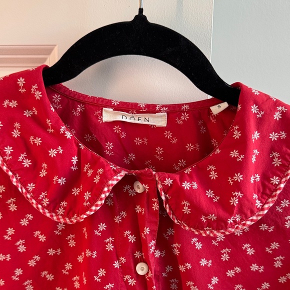 Doen Red Women’s Pajama Set - Picture 3 of 6